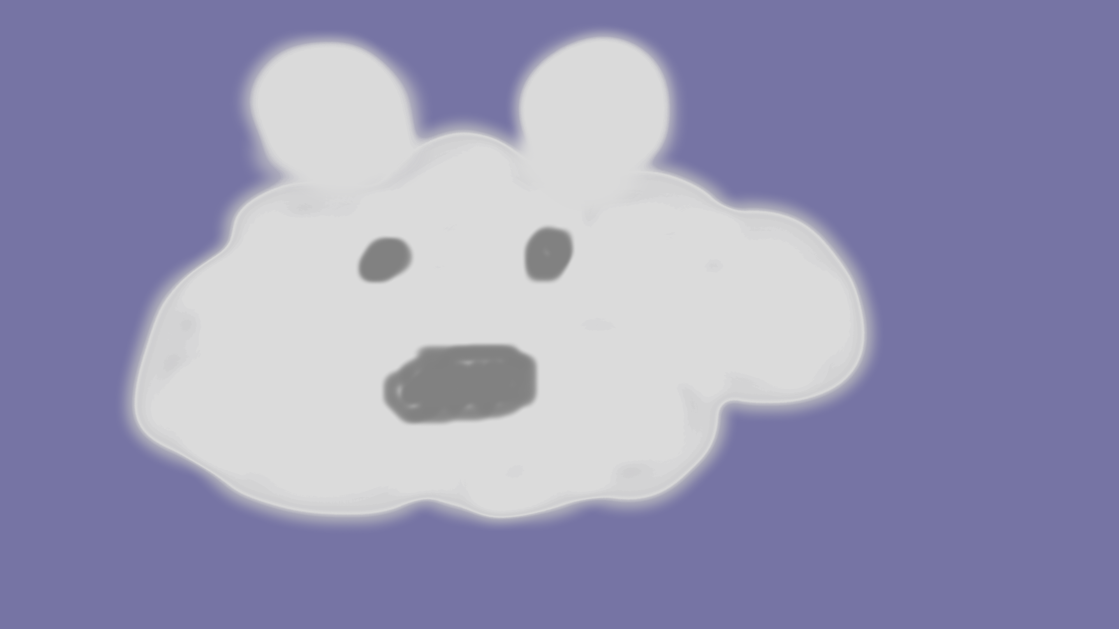 （變成雲的小白）