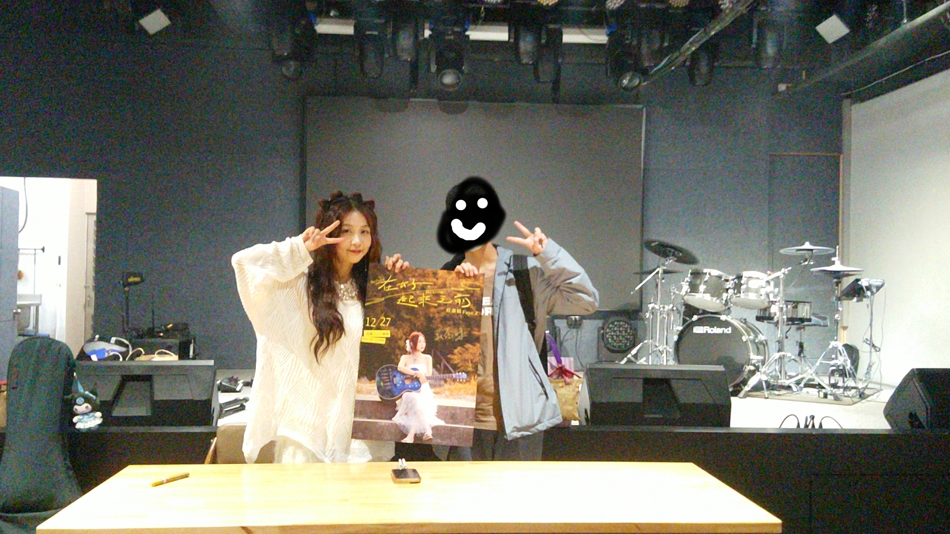 （跟蕎嫣拍照）