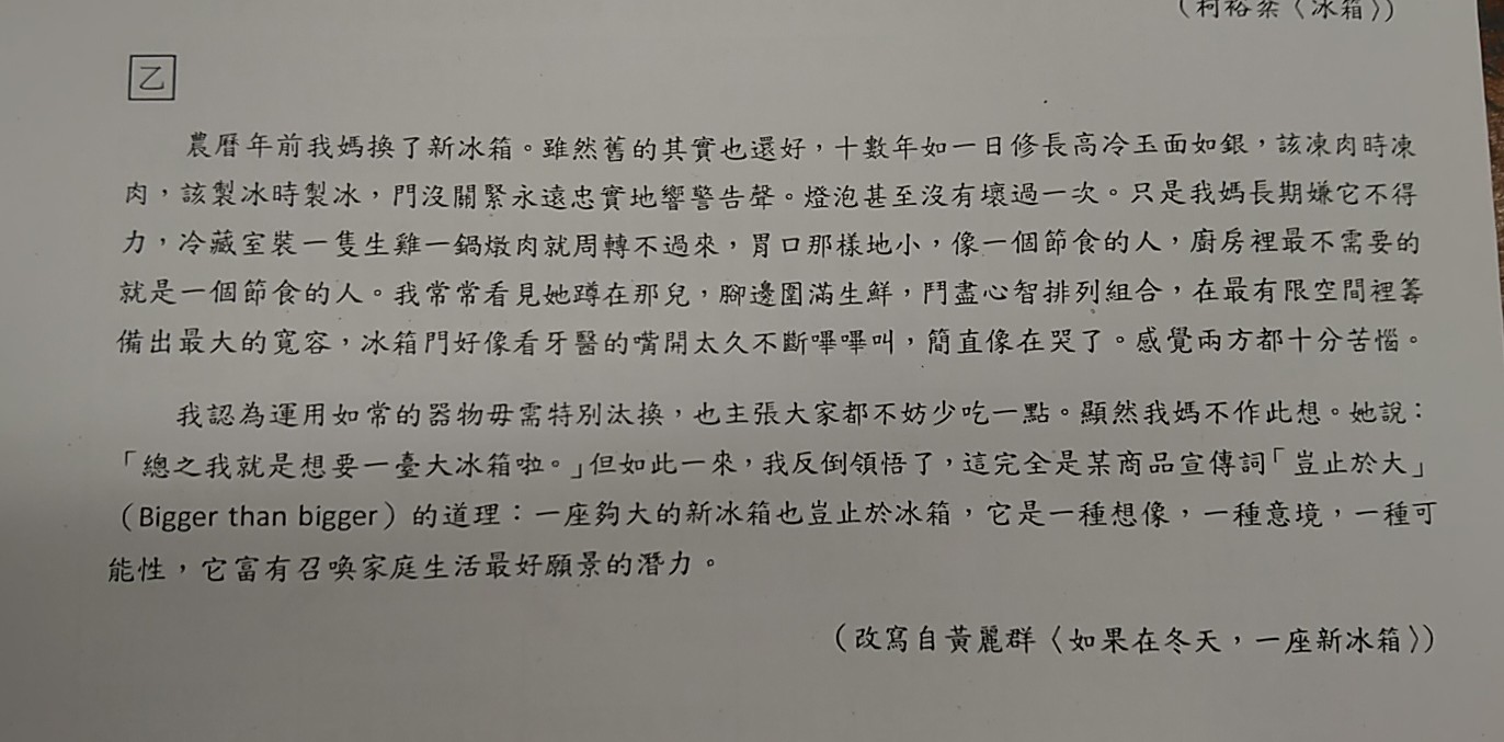 黃麗群出現在我的作業