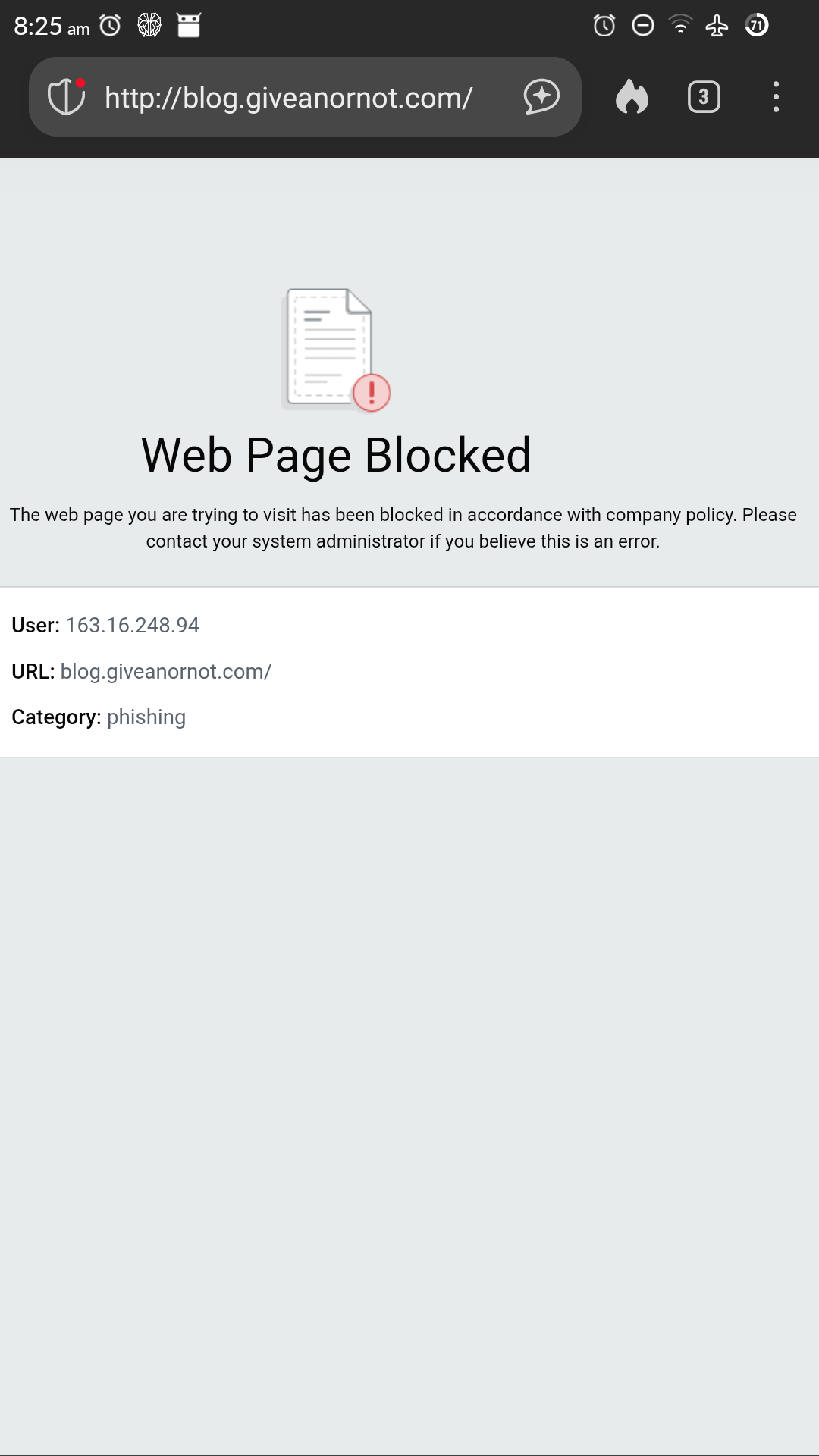 部落格被擋掉了